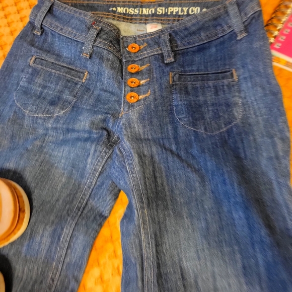 Vintage Wide Bell Bottom Jeans - Picture 3 of 4